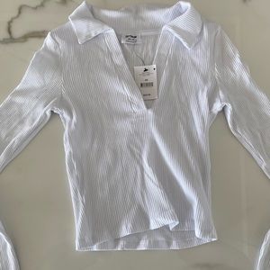 CottonOn Fitted White Longsleeve (brand new!)
